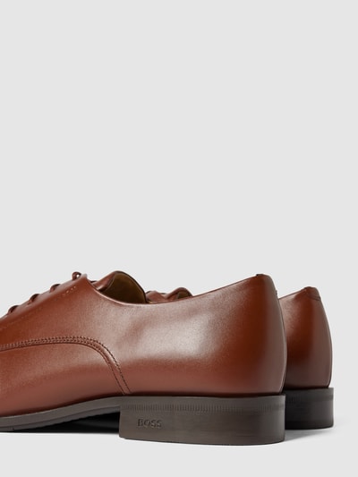 Peek & Cloppenburg BOSSDerby-Schuhe Aus Leder Modell 'Colby' In Cognac