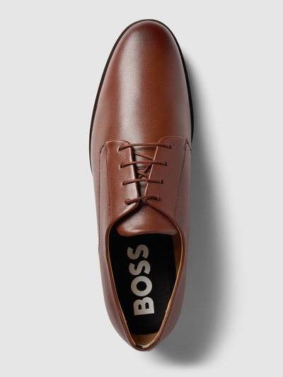 Peek & Cloppenburg BOSSDerby-Schuhe Aus Leder Modell 'Colby' In Cognac