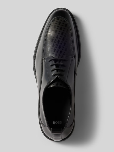 Peek & Cloppenburg BOSSDerby-Schuhe Aus Leder Modell 'Larry' In Black