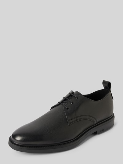 Peek & Cloppenburg BOSSDerby-Schuhe Mit Strukturmuster Modell 'Larry' In Black