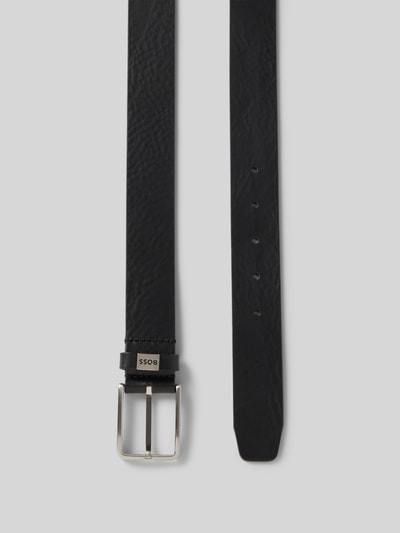 Peek & Cloppenburg BOSSGürtel Aus Rindsleder Mit Dornschließe Modell 'Elio' In Black
