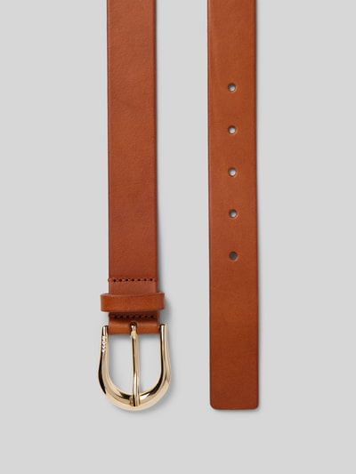 Peek & Cloppenburg BOSSGürtel Aus Rindsleder Mit Dornschließe Modell 'Carol' In Cognac