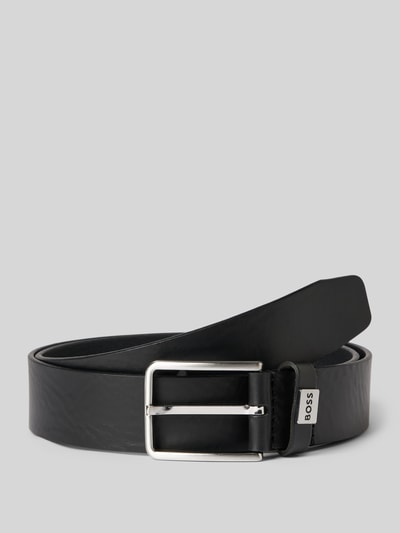 Peek & Cloppenburg BOSSGürtel aus Rindsleder mit Dornschließe Modell 'Elio' in black