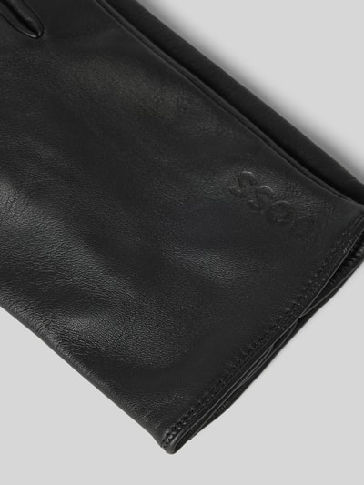 Peek & Cloppenburg BOSSHandschuhe Mit Label-Detail In Black