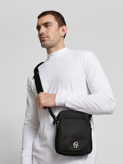 Peek & Cloppenburg BOSSHandtasche mit Label-Applikation Modell 'Icon' in black