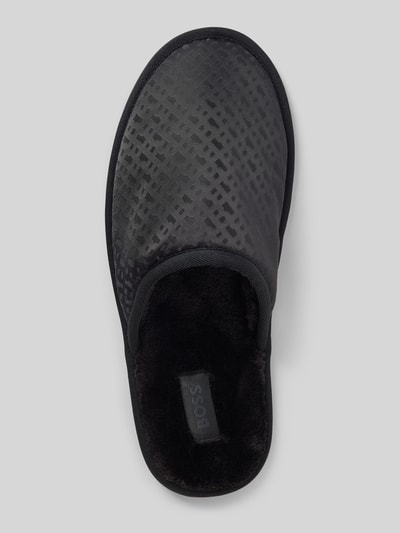 Peek & Cloppenburg BOSSHausschuhe Mit Offener Ferse Modell 'Home' In Black