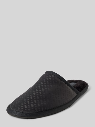 Peek & Cloppenburg BOSSHausschuhe Mit Offener Ferse Modell 'Home' In Black