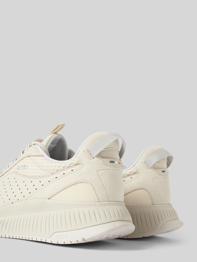 Peek & Cloppenburg BOSSLedersneaker Mit Label-Details In Weiss