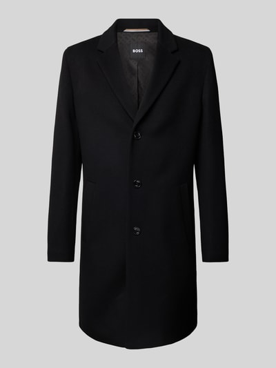 Peek & Cloppenburg BOSSMantel Mit Reverskragen In Black