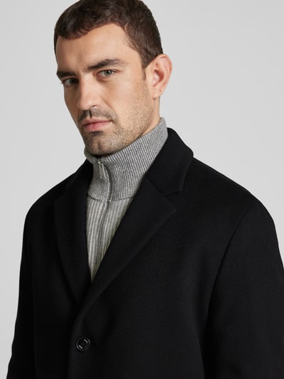 Peek & Cloppenburg BOSSMantel Mit Reverskragen In Black