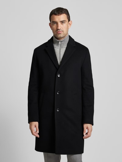 Peek & Cloppenburg BOSSMantel Mit Reverskragen In Black