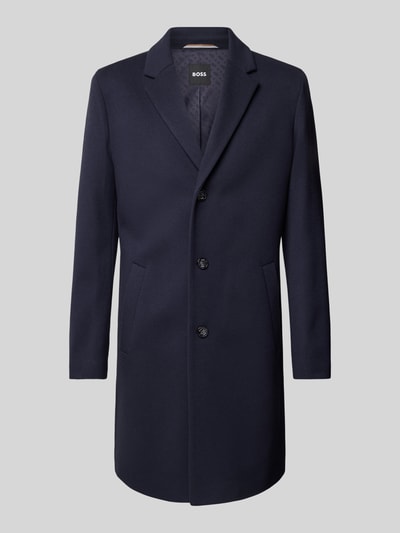 Peek & Cloppenburg BOSSMantel Mit Reverskragen In Marine