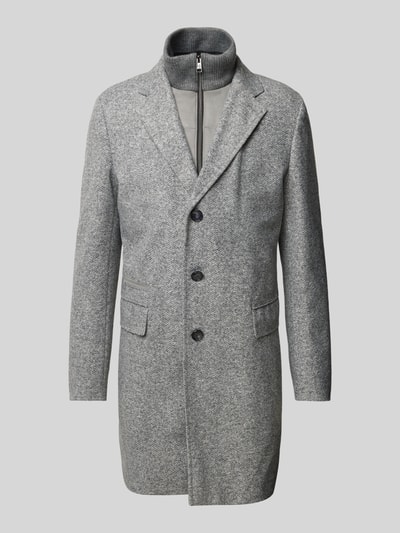 Peek & Cloppenburg BOSSMantel Mit Rollkragen Modell 'Hyde' In Anthrazit