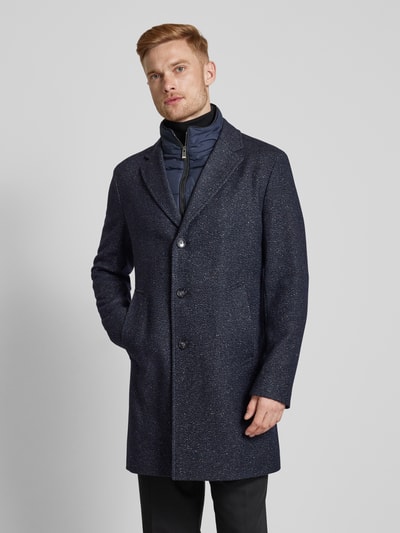 Peek & Cloppenburg BOSSMantel Mit Stehkragen In Marine