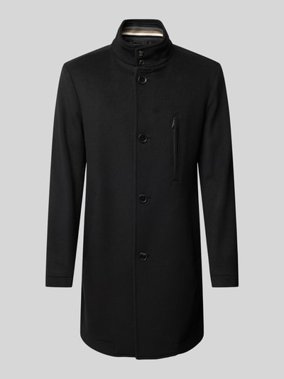 Peek & Cloppenburg BOSSMantel Mit Stehkragen Modell 'Hyde' In Black