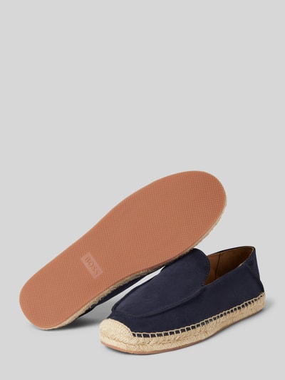 Peek & Cloppenburg BOSSMokassins Aus Leder Mit Label-Detail Modell 'Madeira' In Marine