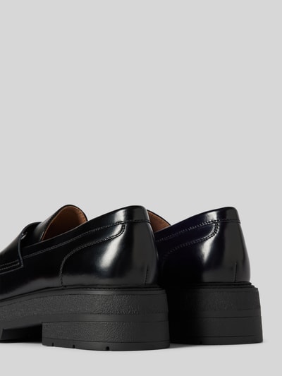 Peek & Cloppenburg BOSSPenny Loafer Aus Leder Mit Schaftbrücke Modell 'Rebby' In Black