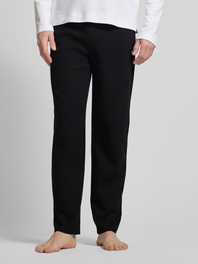 Peek & Cloppenburg BOSSRegular Fit Sweatpants Mit Strukturmuster In Black