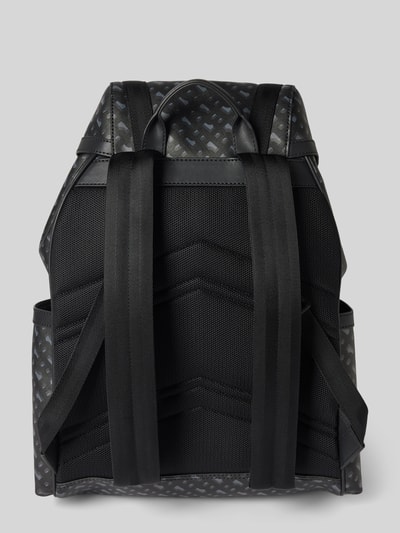 Peek & Cloppenburg BOSSRucksack Mit Label-Applikation Modell 'ICON' In Anthrazit