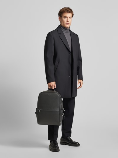 Peek & Cloppenburg BOSSRucksack mit Label-Print Modell 'Zair' in black