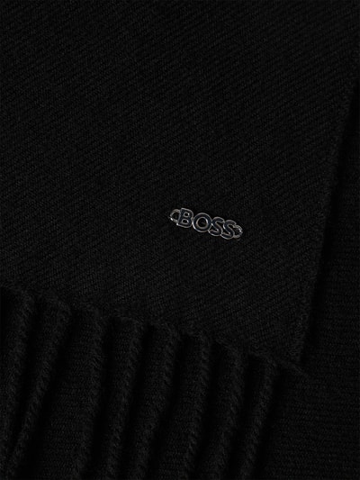 Peek & Cloppenburg BOSSSchal Aus Reiner Baumwolle Modell 'Zesy' In Black