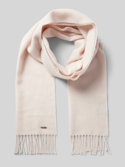 Peek & Cloppenburg BOSSSchal aus reiner Baumwolle Modell 'Zesy' in offwhite