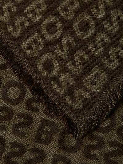 Peek & Cloppenburg BOSSSchal Aus Viskose Mit Label-Detail Modell 'Tadic' In Hellbraun