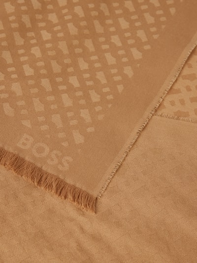 Peek & Cloppenburg BOSSSchal Mit Fransen Modell 'Ledonio' In Beige