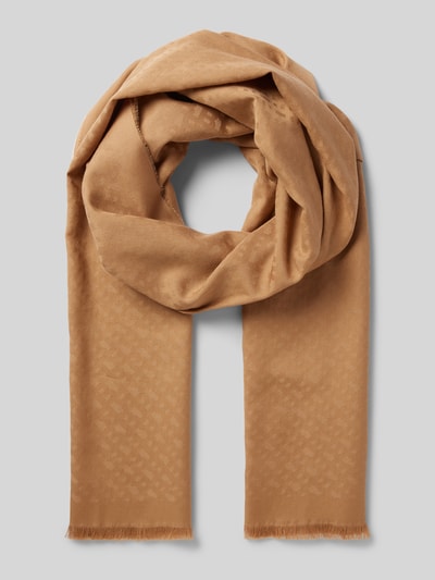 Peek & Cloppenburg BOSSSchal mit Fransen Modell 'Ledonio' in beige