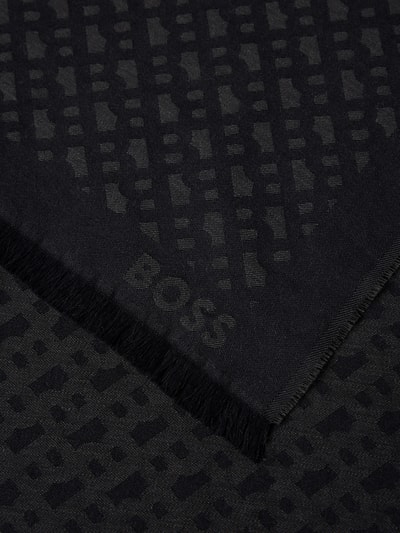 Peek & Cloppenburg BOSSSchal Mit Fransen Modell 'Ledonio' In Black