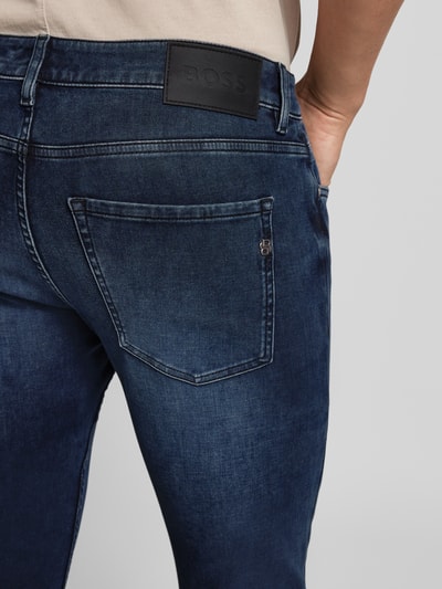 Peek & Cloppenburg BOSSSlim Fit Jeans Im 5-Pocket-Design Modell 'Delaware' In Marine