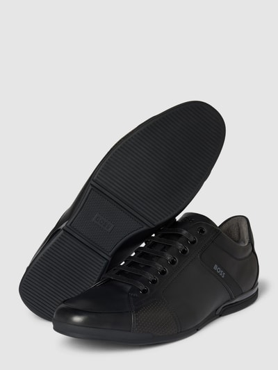 Peek & Cloppenburg BOSSSneaker Aus Echtem Leder Modell 'Saturn' In Black