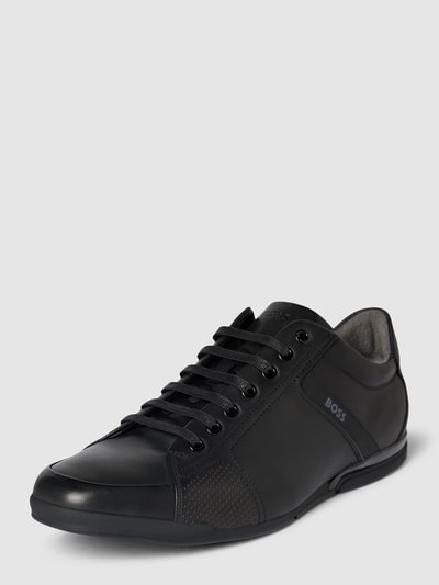 Peek & Cloppenburg BOSSSneaker aus echtem Leder Modell 'Saturn' in black