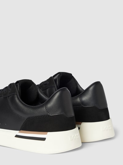 Peek & Cloppenburg BOSSSneaker Aus Leder Mit Schnürung In Black