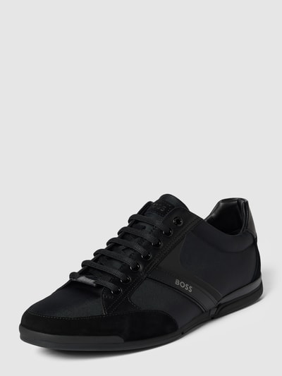 Peek & Cloppenburg BOSSSneaker aus Leder-Mix in black