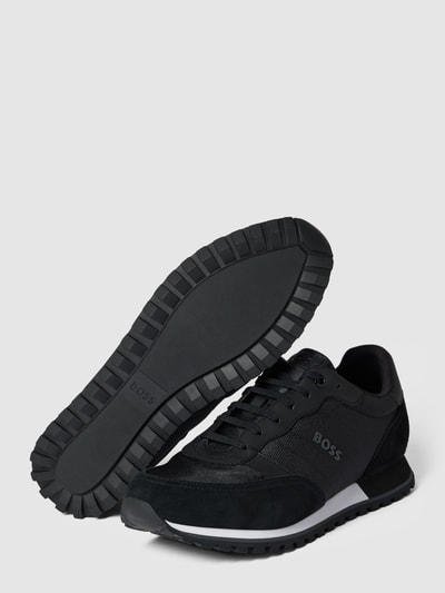 Peek & Cloppenburg BOSSSneaker Aus Leder-Mix Modell 'Parkour' In Black