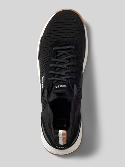 Peek & Cloppenburg BOSSSneaker Aus Leder-Mix Modell 'Titanium' In Black