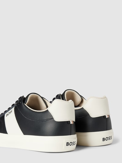 Peek & Cloppenburg BOSSSneaker Mit Kontrastbesatz Modell 'Adien' In Black