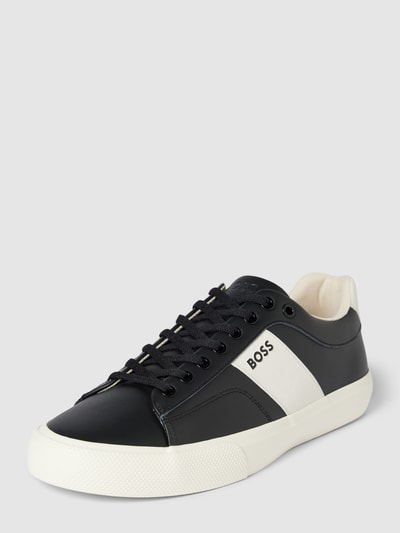 Peek & Cloppenburg BOSSSneaker mit Kontrastbesatz Modell 'Adien' in black