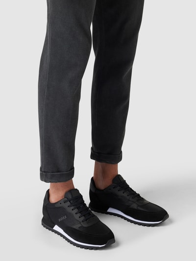 Peek & Cloppenburg BOSSSneaker mit Kontraststreifen in black
