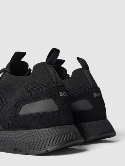 Peek & Cloppenburg BOSSSneaker Mit Label-Details Modell 'Titanium_Runn' In Black