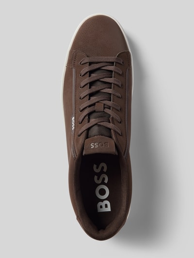 Peek & Cloppenburg BOSSSneaker Mit Label-Print In Mittelbraun
