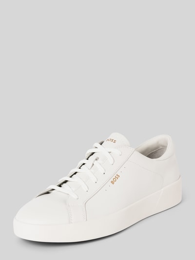 Peek & Cloppenburg BOSSSneaker mit Label-Print Modell 'Belwar' in weiss