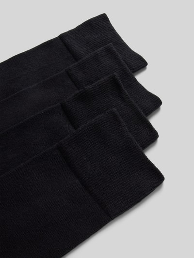 Peek & Cloppenburg BOSSSocken Mit Label-Print Im 4er-Pack In Black