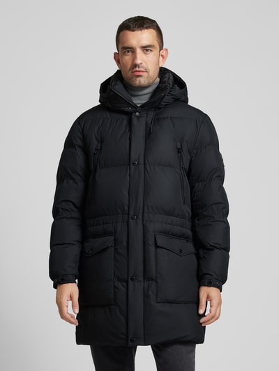 Peek & Cloppenburg BOSSSteppjacke In Überlänge Modell 'Condolo' In Black
