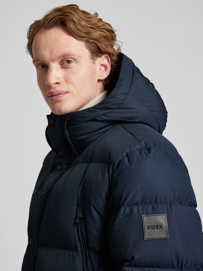 Peek & Cloppenburg BOSSSteppjacke In Überlänge Modell 'Condolo' In Marine