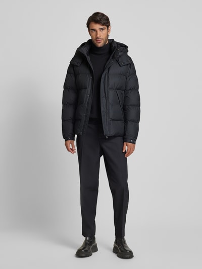 Peek & Cloppenburg BOSSSteppjacke mit Kapuze Modell 'Corbinian' in black