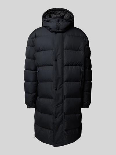 Peek & Cloppenburg BOSSSteppmantel Mit Kapuze Modell 'Donden' In Black