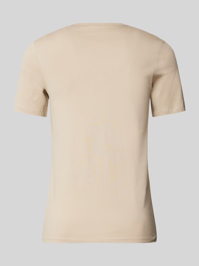 Peek & Cloppenburg BOSST-Shirt Mit Rundhalsausschnitt Modell 'Classic' Im 3er-Pack In Sand