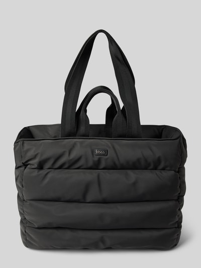 Peek & Cloppenburg BOSSTote Bag Mit Steppnähten Modell 'Deva' In Black